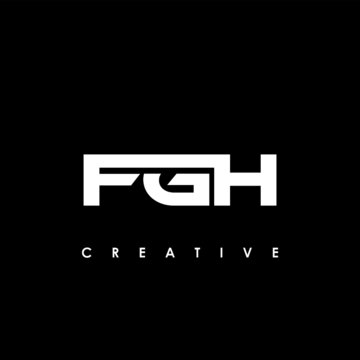 FGH Letter Initial Logo Design Template Vector Illustration	

