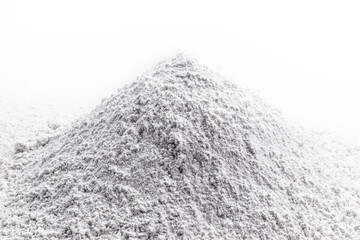 calcium, pile of granulated calcium powder, fluoride, nitrate, used in the beauty, pharmaceutical...
