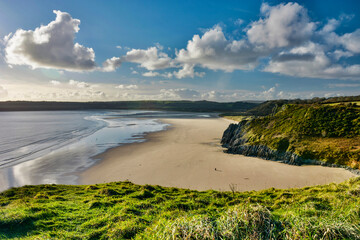 Oxwich Beach, The Gower, South Wales, U.K.
