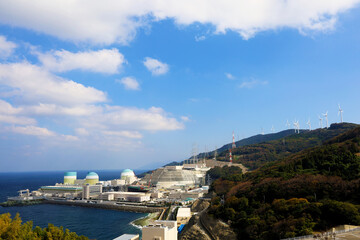 原子力発電所風力発電所