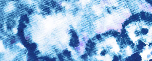 Sky Tie Design. Ice Cool Template. White Artistic