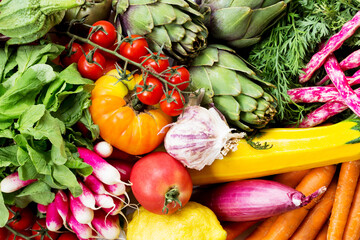 Illustration aliments frais