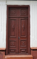 Antique vintage front door