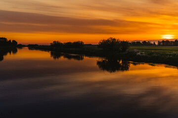 morning by the river