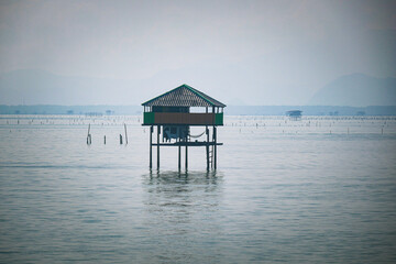 gazebo on the beach