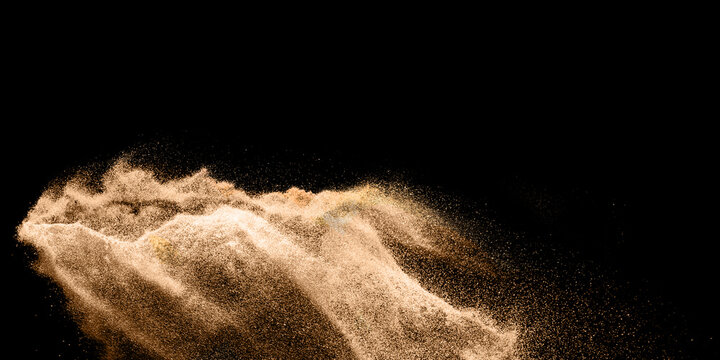 Real Dust With Explosion Effect 
