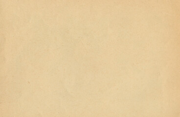 Abstract brown recycled wrinkled old vintage paper texture background. Kraft paper yellow box craft pattern. New clean empty view.