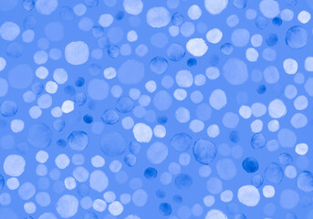 Seamless Circle Surface. Watercolor Round 