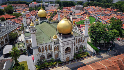 the oldest surviving mosque in Singapore is the Sultan Hussein mosque