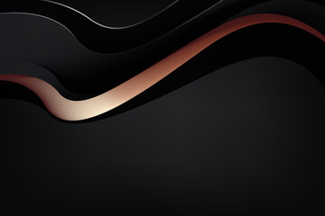 abstract golden black background with copy space
