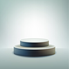 podium display background with copy space
