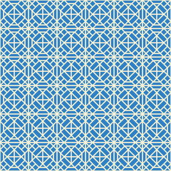 Geometric Art deco seamless pattern background.