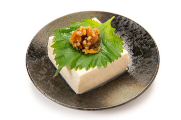 冷や奴と醤油の実