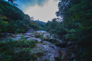 river in the mountains