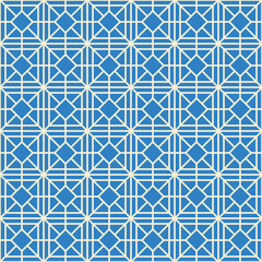 Geometric Art deco seamless pattern background.