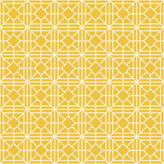 Geometric Art deco seamless pattern background.