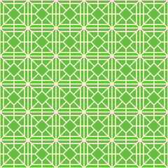 Fototapeta premium Geometric Art deco seamless pattern background.