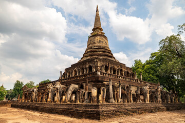 Obraz premium Si Satchanalai Historical Park, Thailand