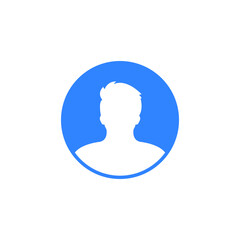 avatar icon on white