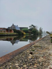 canal in the village