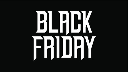 Black Friday vector illustration,