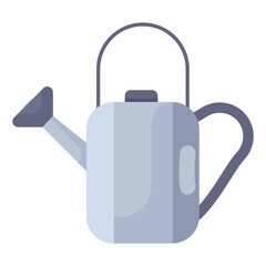 Obraz premium Watering can icon in flatty vector 