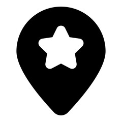 
Placeholder with internet waves, solid icon of wifi location  
