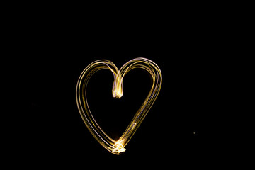 Herz Lightpainting