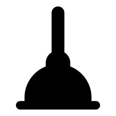 Fototapeta premium Plunger icon, modern vector of household appliance 