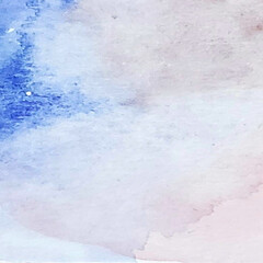 Stormy Sky Watercolor Background Vector Image