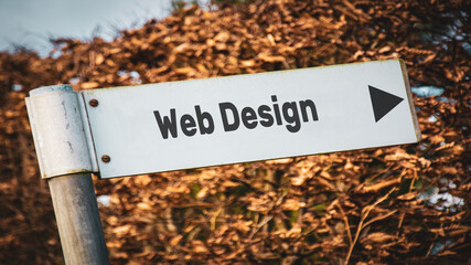 Street Sign to Web Design