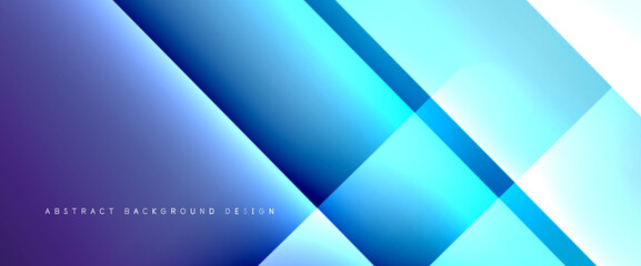 Fluid gradients with dynamic diagonal lines abstract background. Bright colors with dynamic light and shadow effects. Vector wallpaper or poster