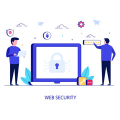 Web Security Illustration 