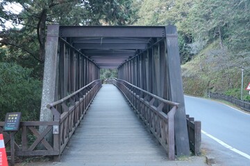 Obraz premium bridge over the river