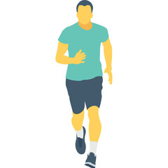 
Runner Color Vector Icon 
