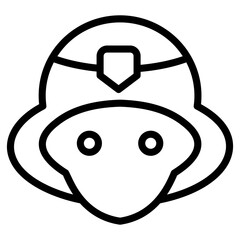 Rescuer Avatar Vector 