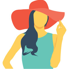 
Model Color Vector Icon 
