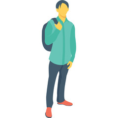 
Businessman Color Vector Icon
