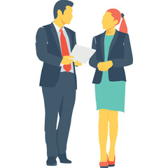 
Businessman Color Vector Icon 
