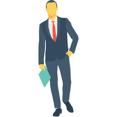 
Businessman Color Vector Icon 
