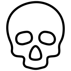 Obraz premium Skull Bone Vector 