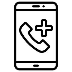 Obraz premium Mobile Medical App