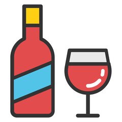 
Champagne Vector Icon
