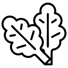 Spinach Leaves Vector  