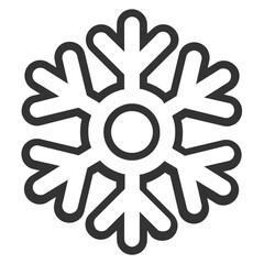 Obraz premium Snowflake Vector Icon 