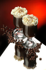 Cups Of Coffee With Cream
