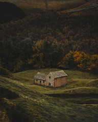 old house in the mountains