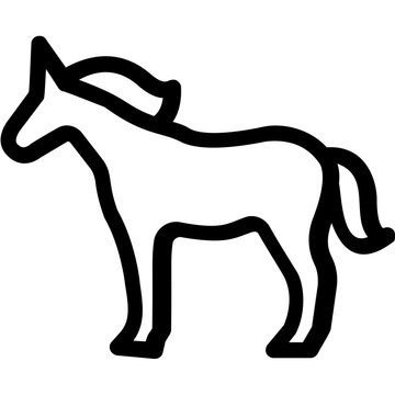 
Horse Vector Icon

