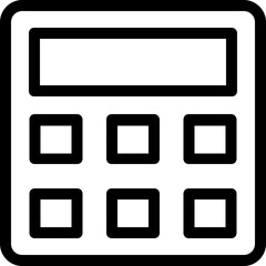 
Calculator Vector Icon
