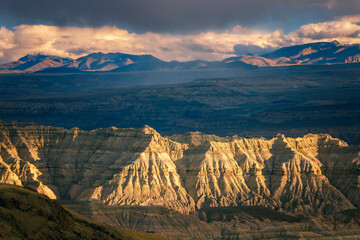 Fototapeta premium 中国西藏阿里札达土林